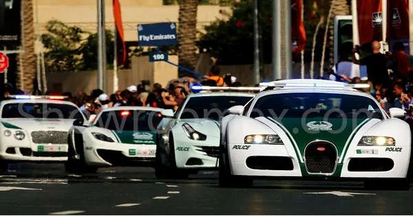 Dubai police car