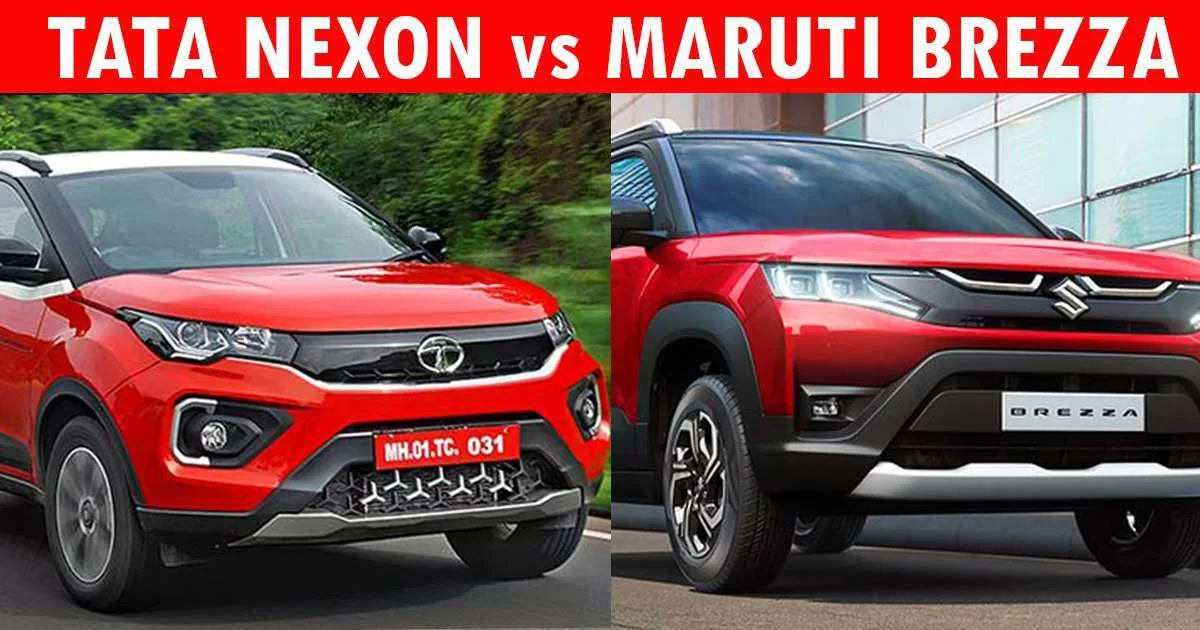 BREZZA 2022 Vs TATA NEXON - Comparison