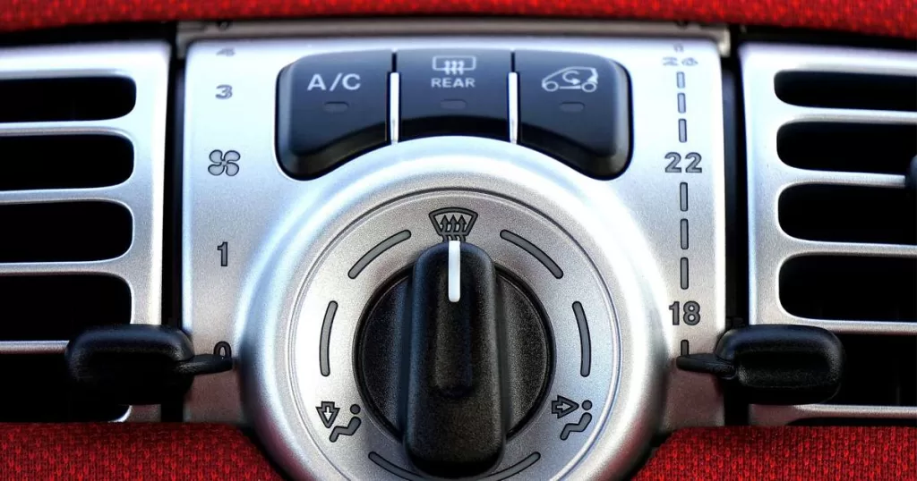 Car Ac is blowing hot air