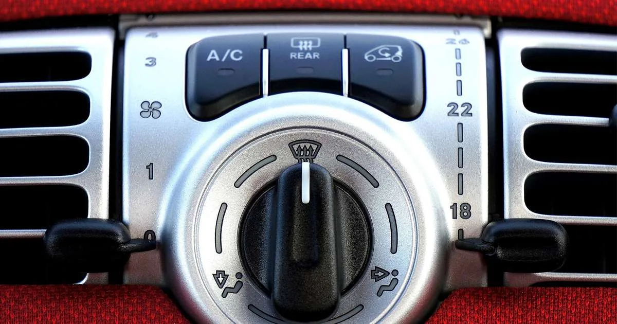 Car Ac is blowing hot air