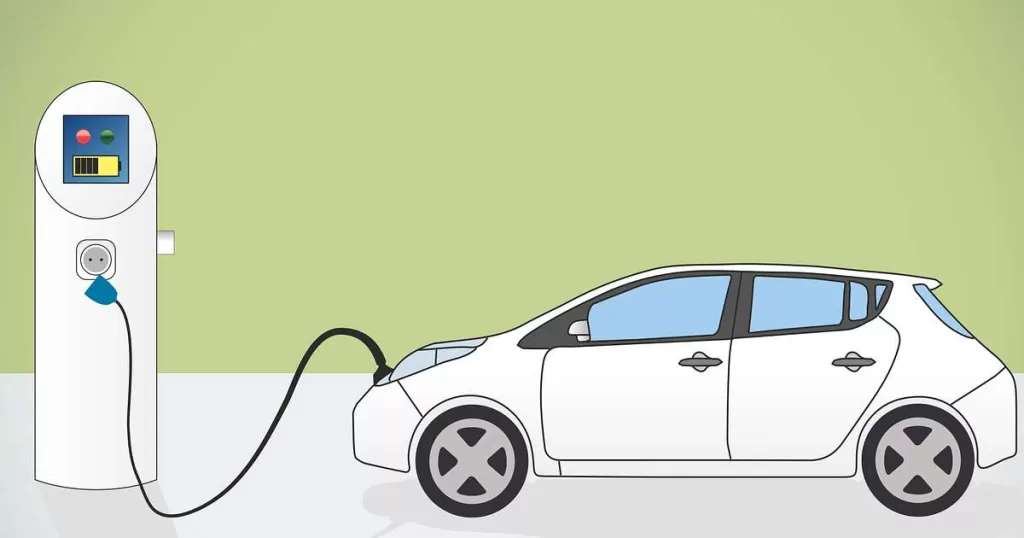 Electric car six seater