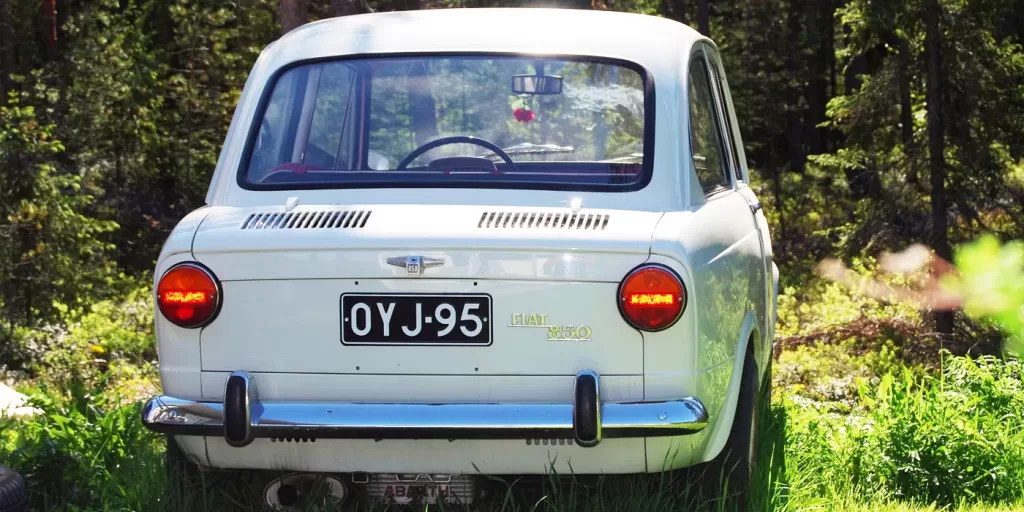 Fiat old model car