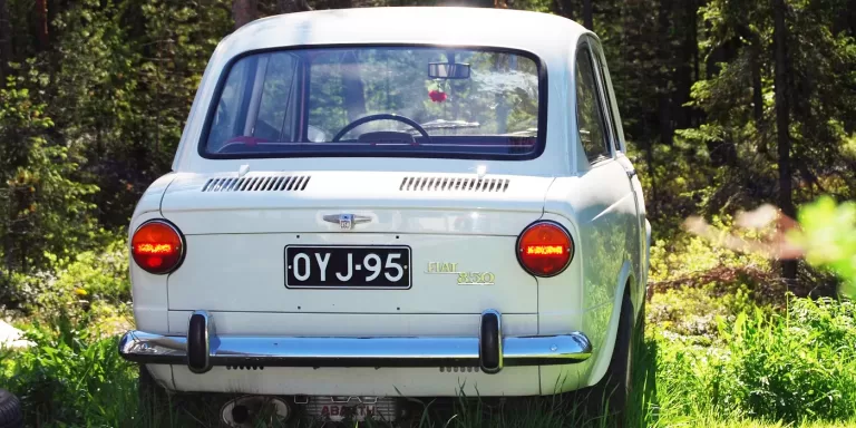 Fiat old model car