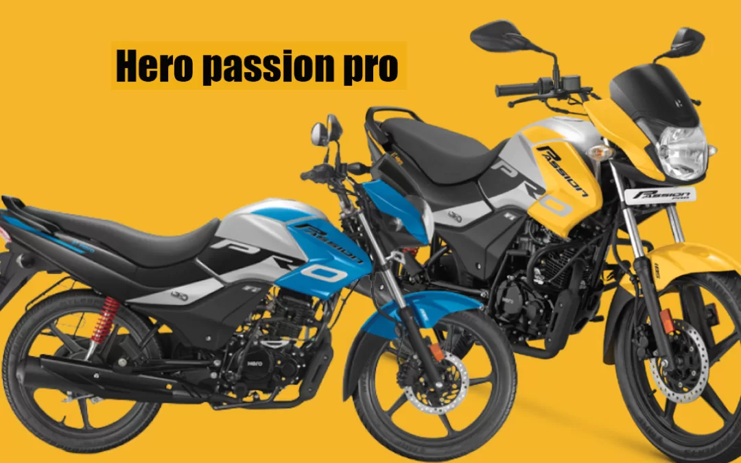 hero passion pro latest model