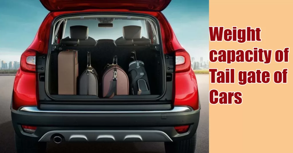 How much weight can a tailgate hold?