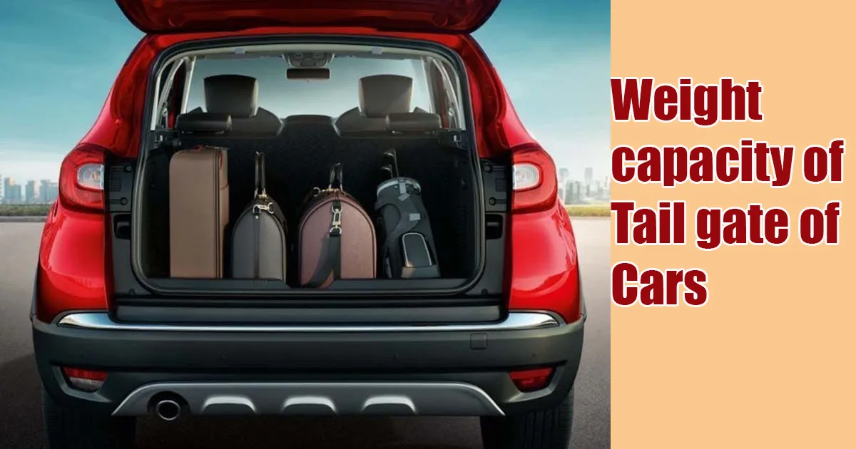 How much weight can a tailgate hold?