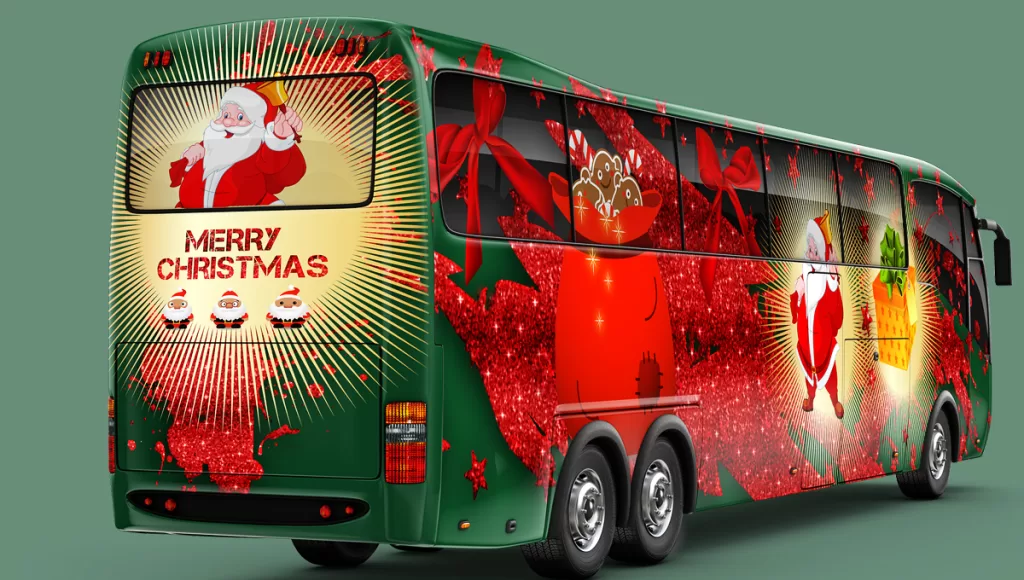 Party bus for rental