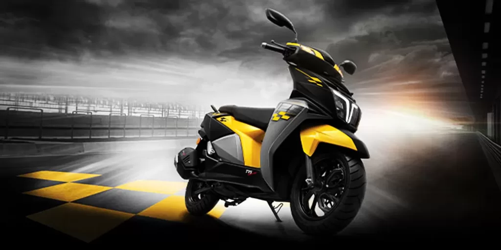 TVS scooters with price in India