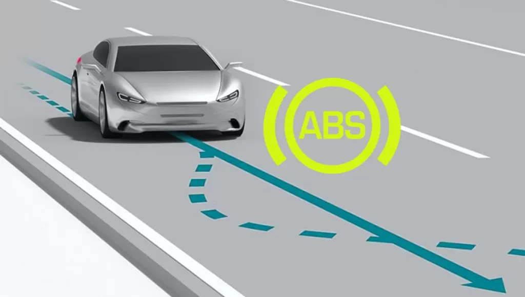 What is the meaning of anti lock braking system
