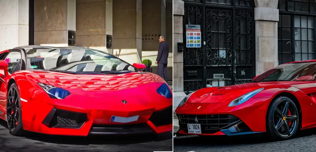 Ferrari versus Lamborghini