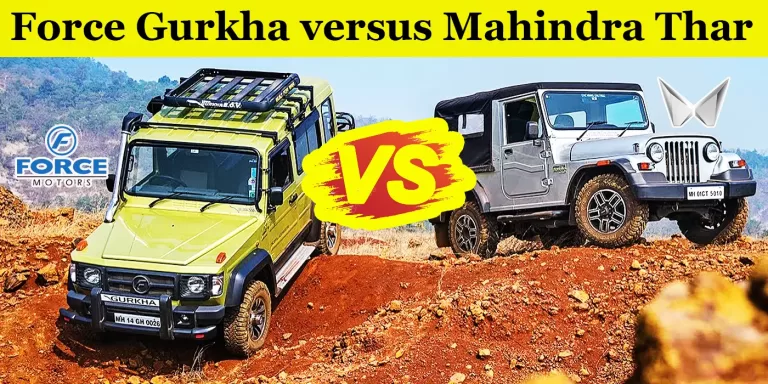 Force Gurkha versus Mahindra Thar