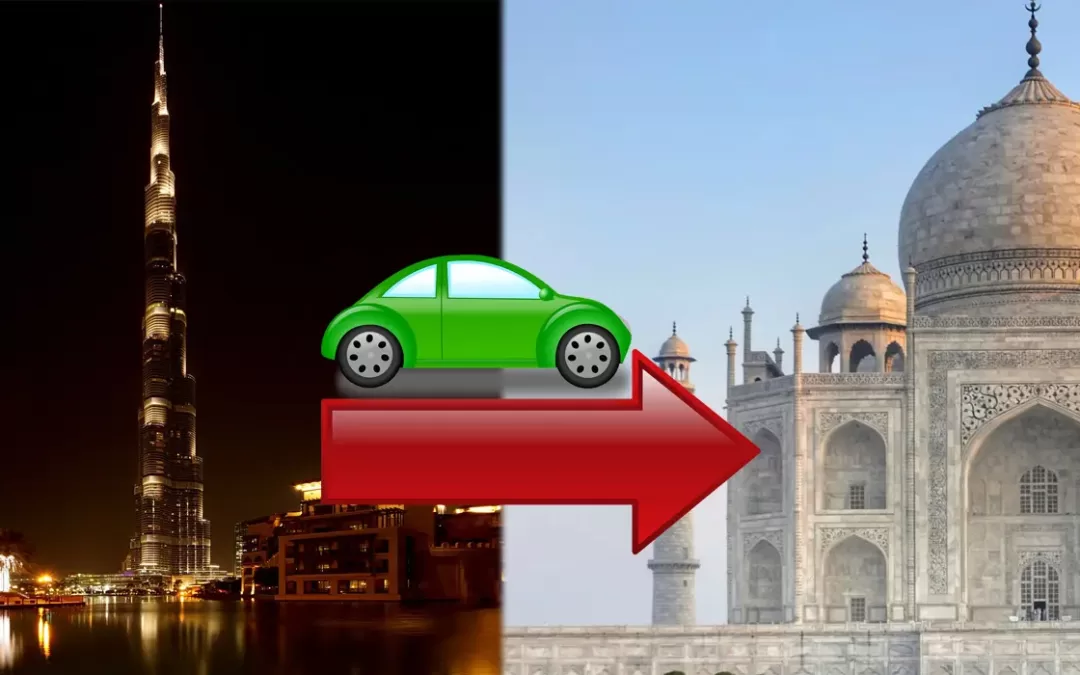 How you can import cars to India from Dubai