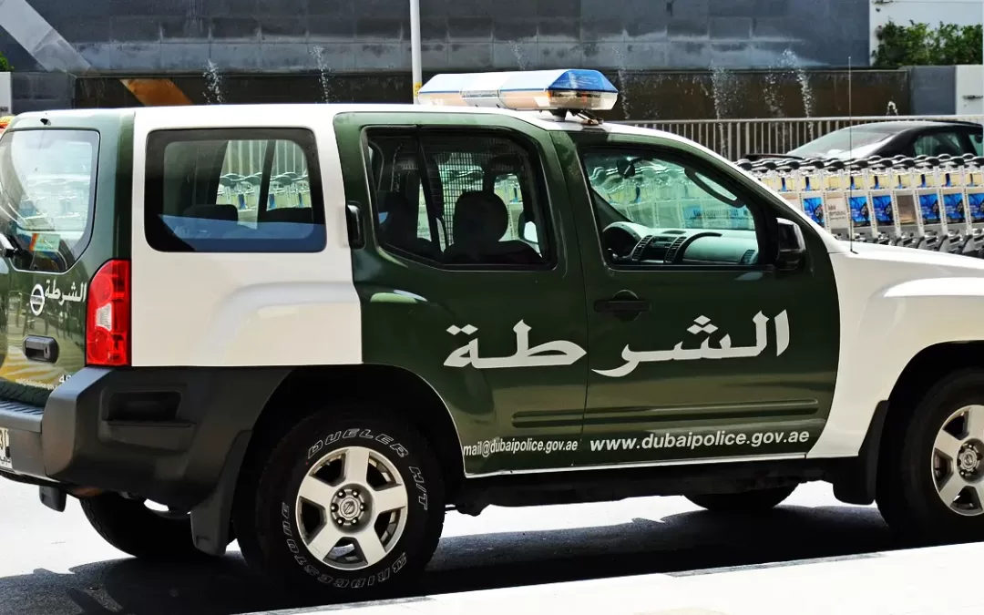 Police car of Dubai