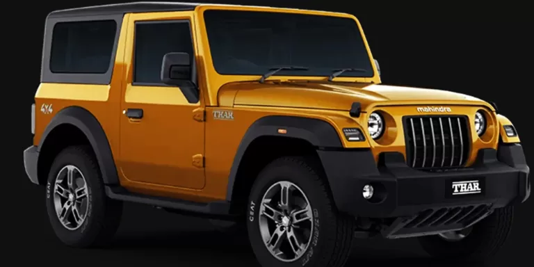 Price of Mahindra Thar top model