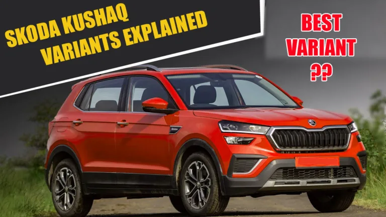 Skoda kushaq variants