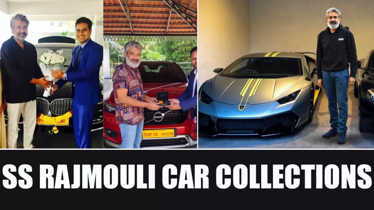 SS Rajamouli new car