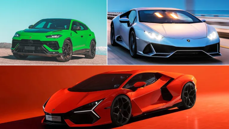 all the lamborghini models