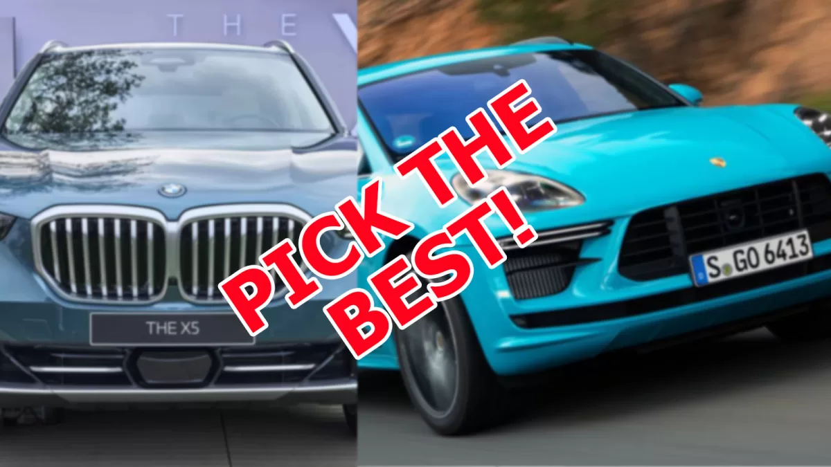 bmw x5 vs porsche cayenne