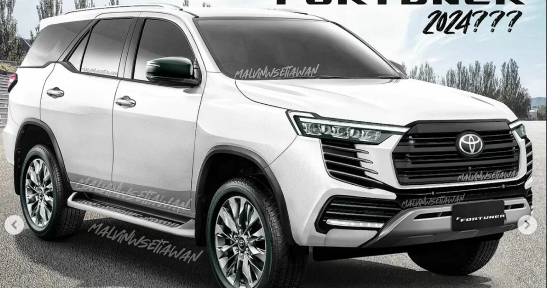 2025 Toyota Fortuner new Images leaked Key Details