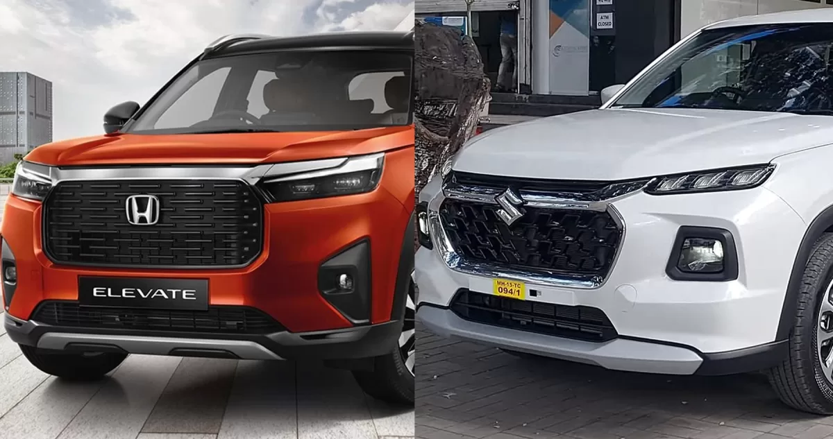 Honda Elevate vs Maruti Suzuki Grand Vitara