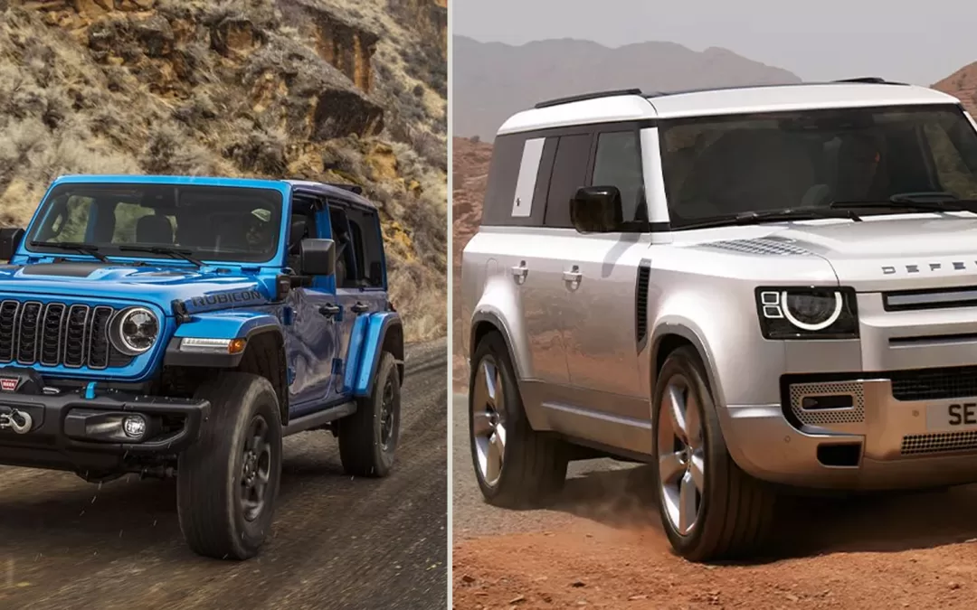 Jeep Wrangler Rubicon vs. Land Rover Defender