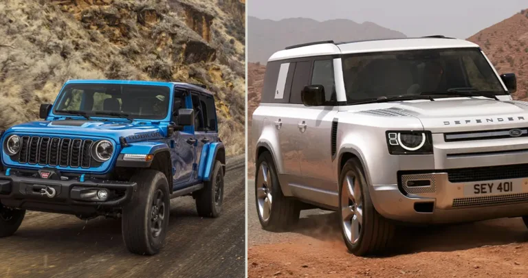 Jeep Wrangler Rubicon vs. Land Rover Defender