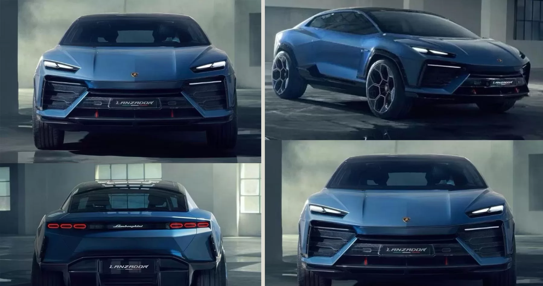 Lamborghini First Ever Full Electric SUV Leaked - Looks Like URUS