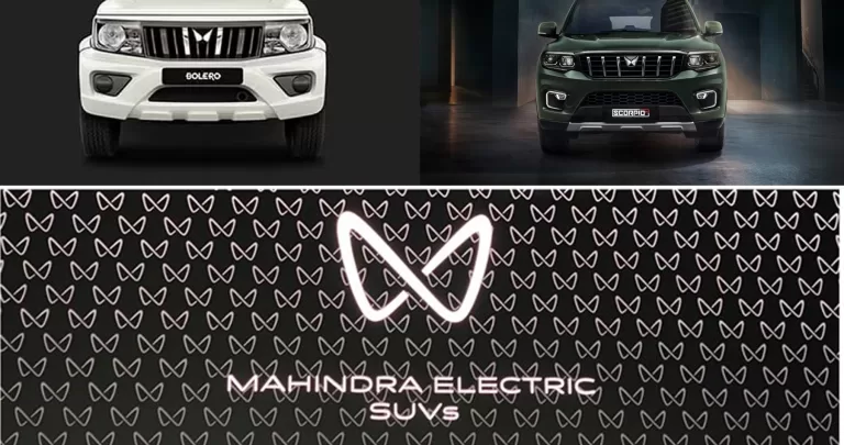 Mahindra Scorpio and Bolero to get EV Avatar