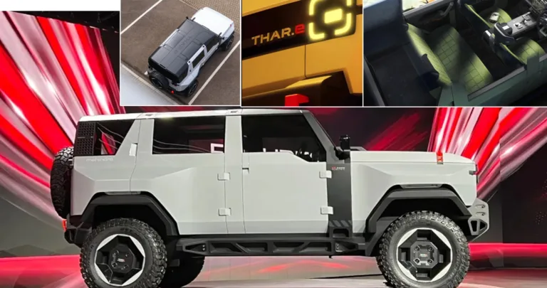 Mahindra Thar EV Unveiled