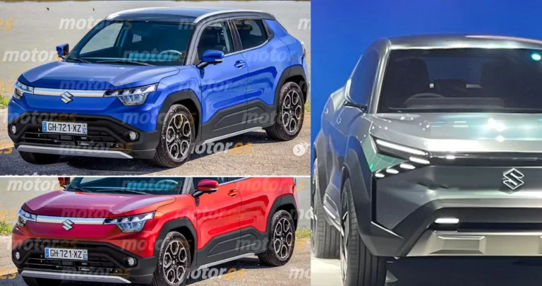 Maruti Suzuki EVx Rendered