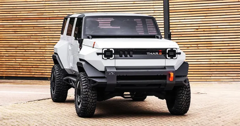 New Mahindra Thar. e