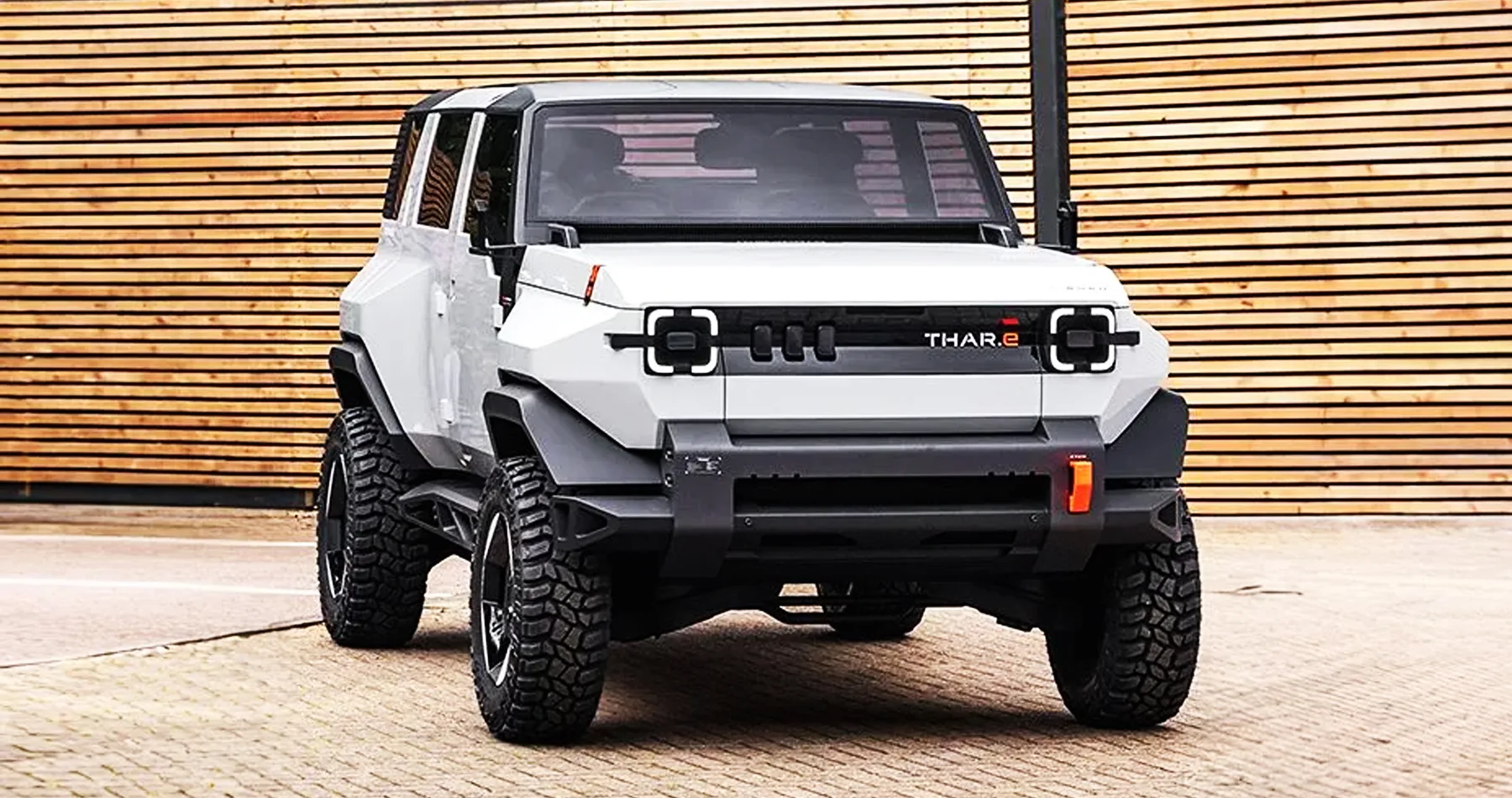 New Mahindra Thar. e