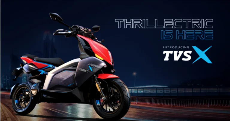 TVS X Electric Scooter