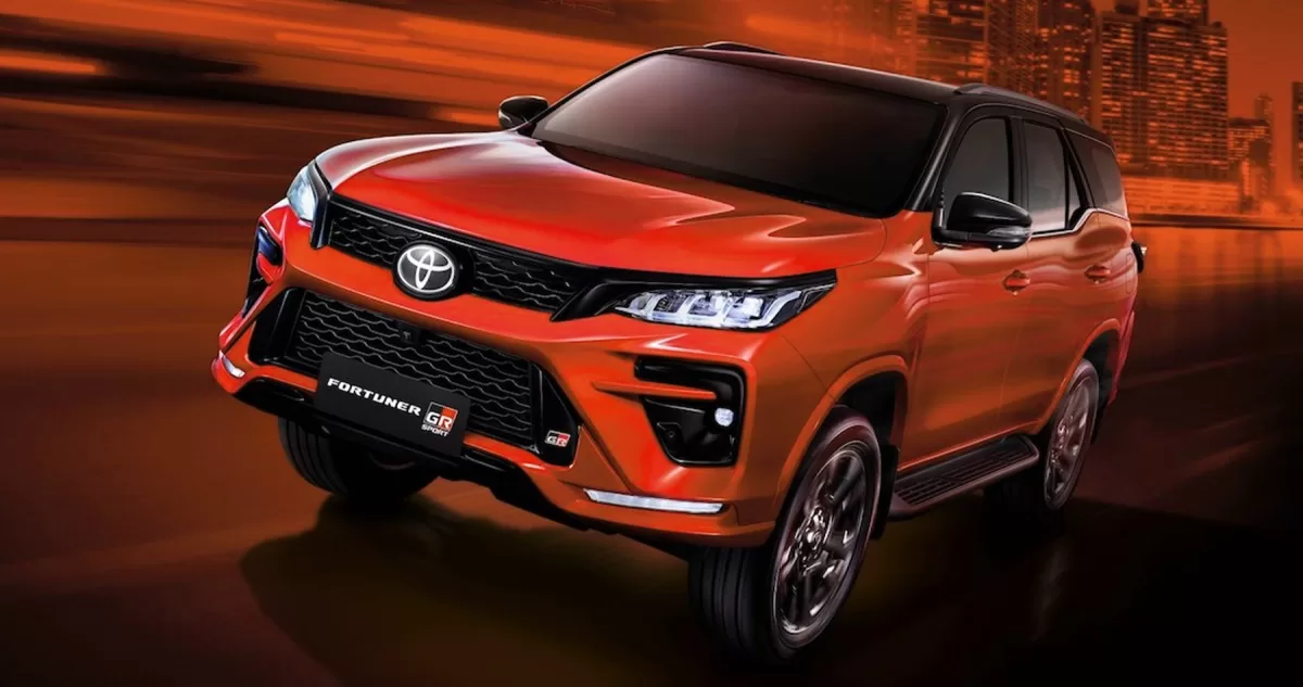 The 2024 Toyota Fortuner Comes with more power