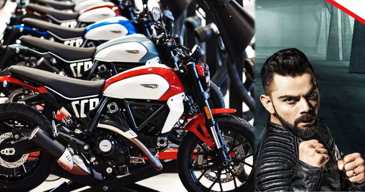 Virat Kohli and his bike collections