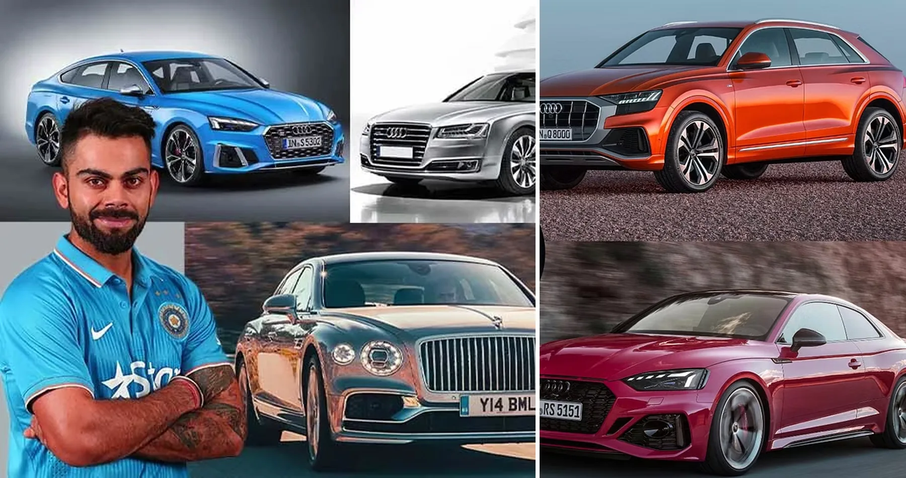 Virat Kohli and his car collection