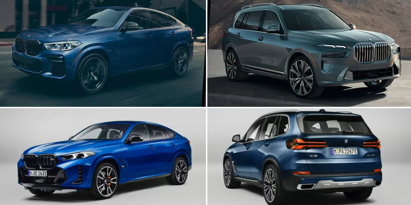 BMW x6 vs x7