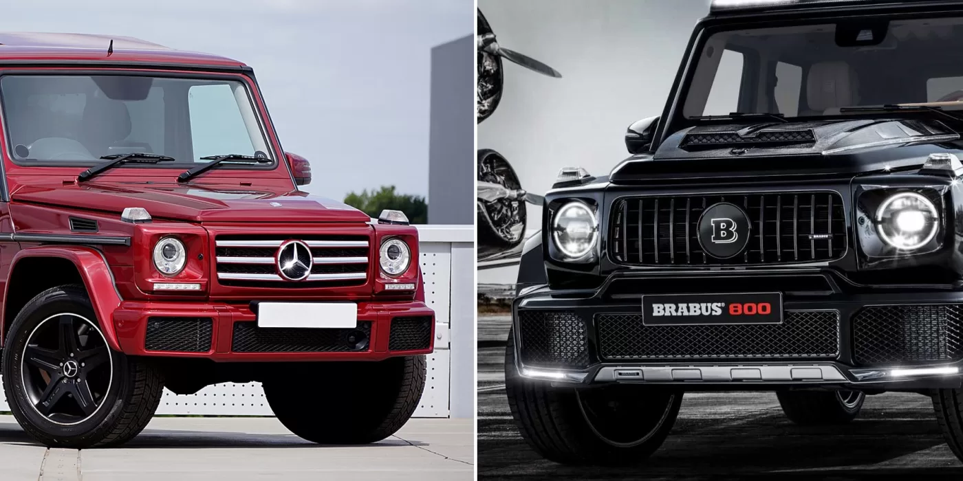 Brabus and Mercedes are the same