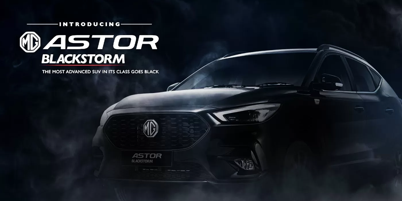 MG Astor Blackstorm Edition