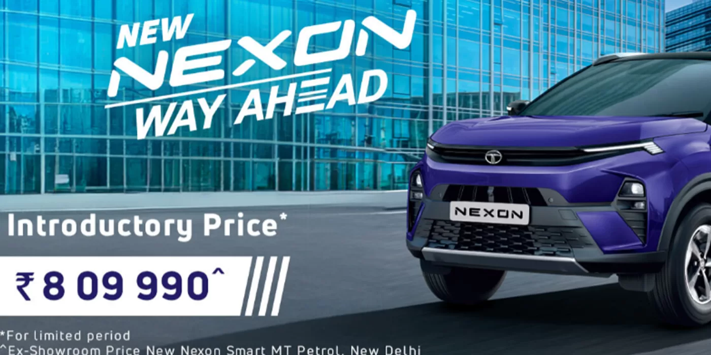 Tata Nexon Facelift launched in India with new colors starting from Rs 8.1 Lakh