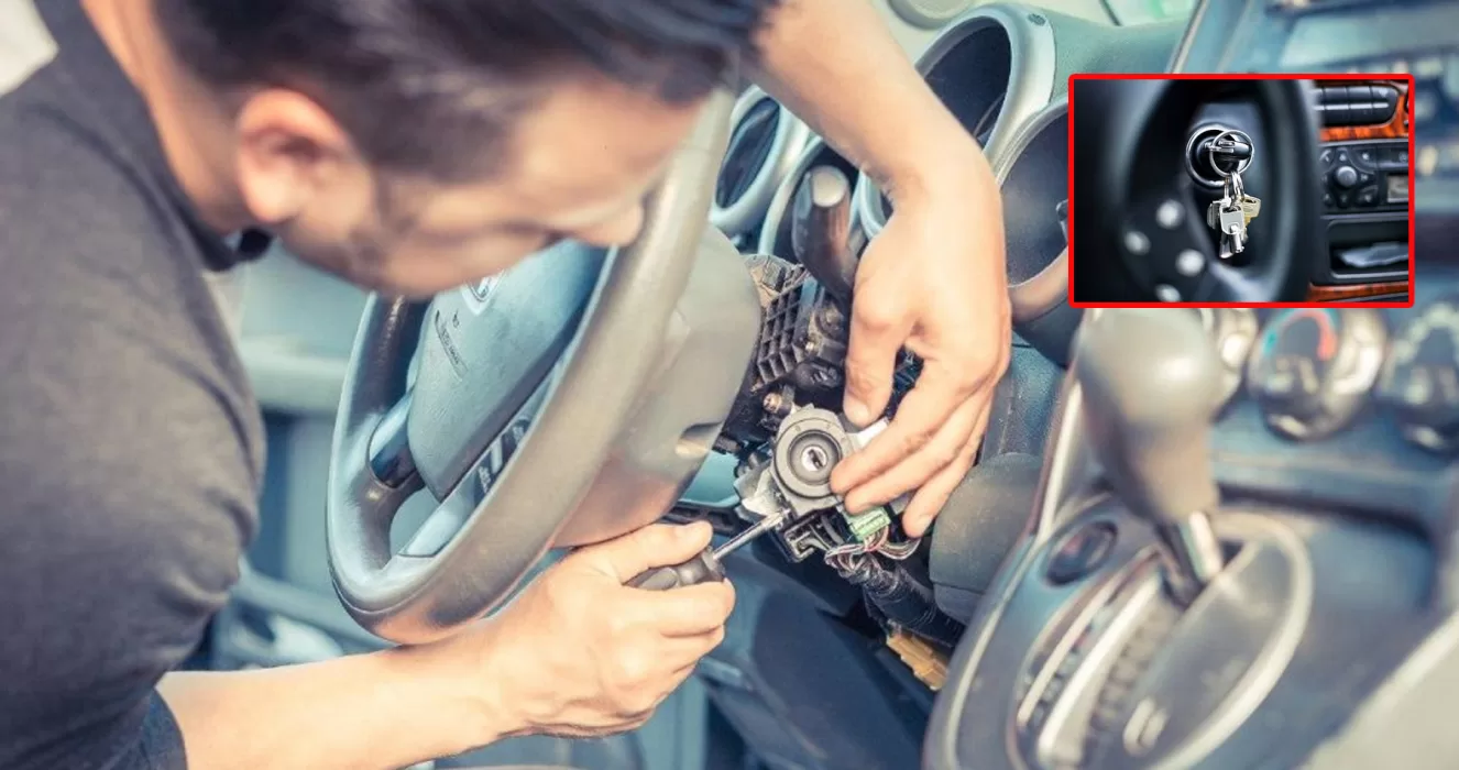 car key got stuck in ignition