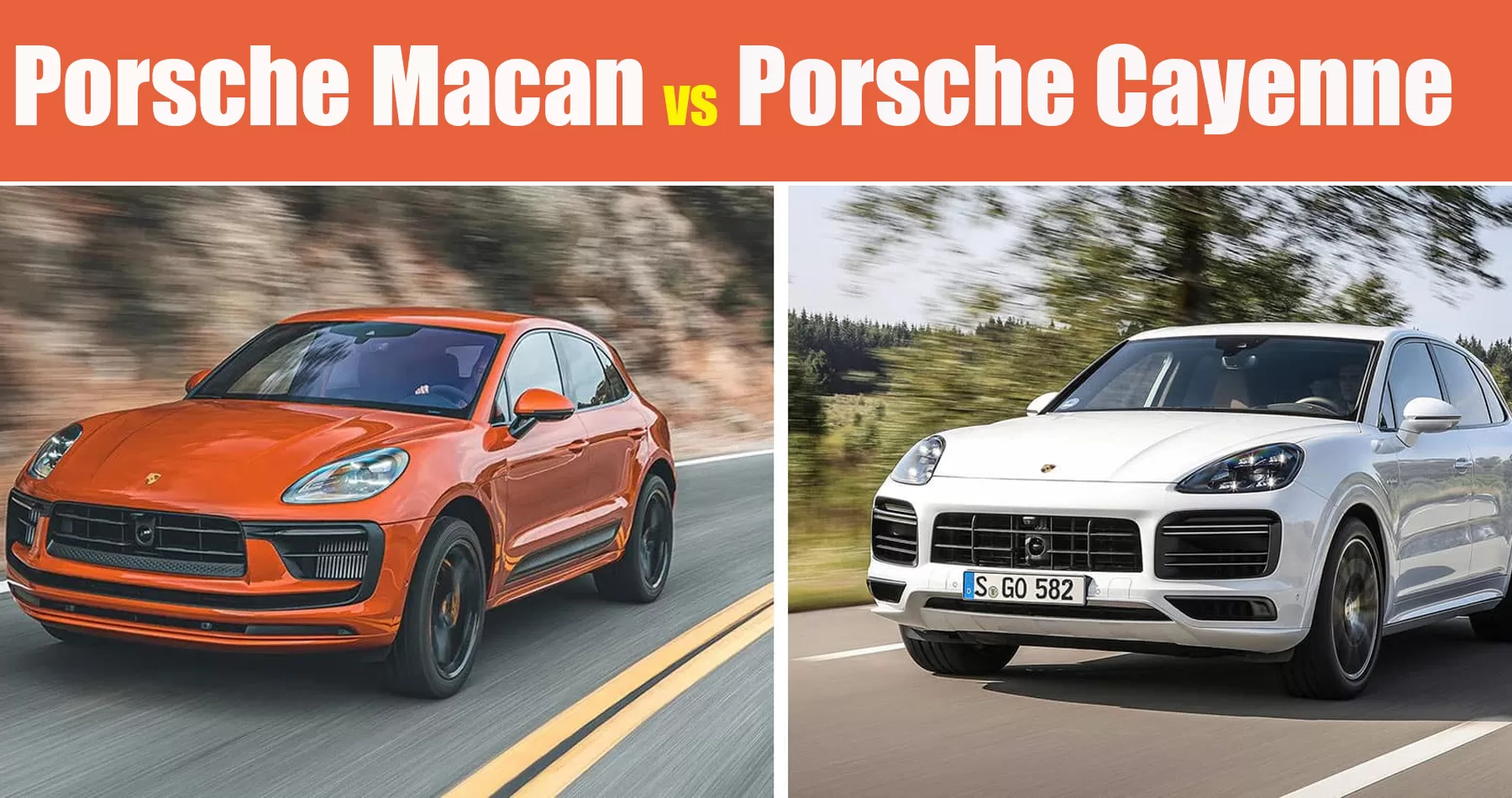 Macan Porsche Vs Cayenne: A Comprehensive Comparison For Luxury Suv En ...