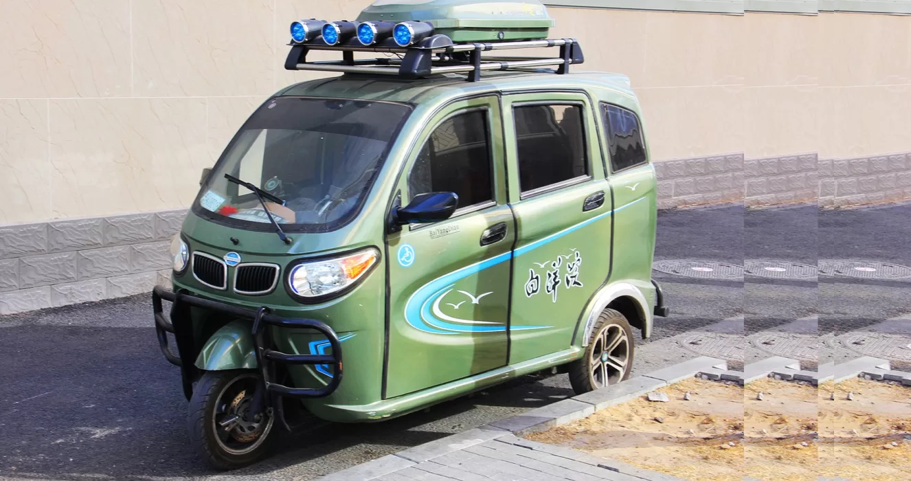 types of three wheeler vehicles