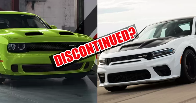why is Dodge discontinuing the charger and challenger
