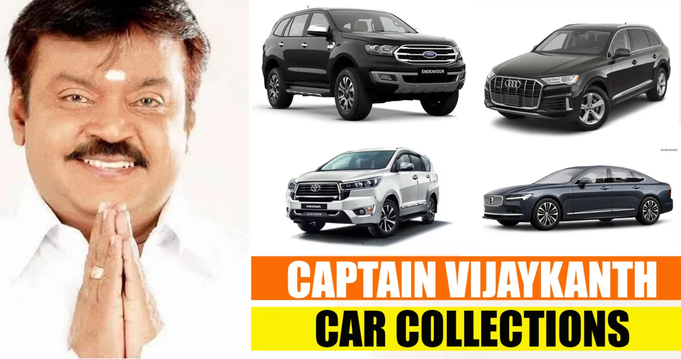 Captain Vijaykanth Car Collections
