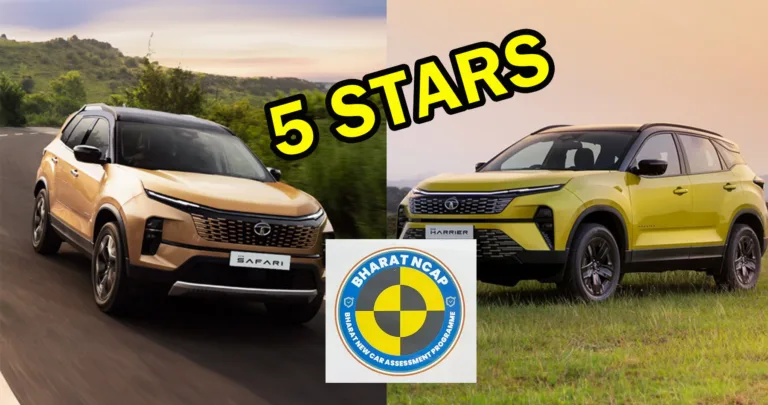 Harrier and Safari Bharat NCAP