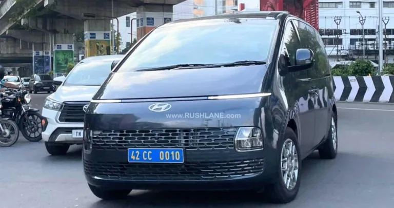 Hyundai Staria's Sighting in Chennai