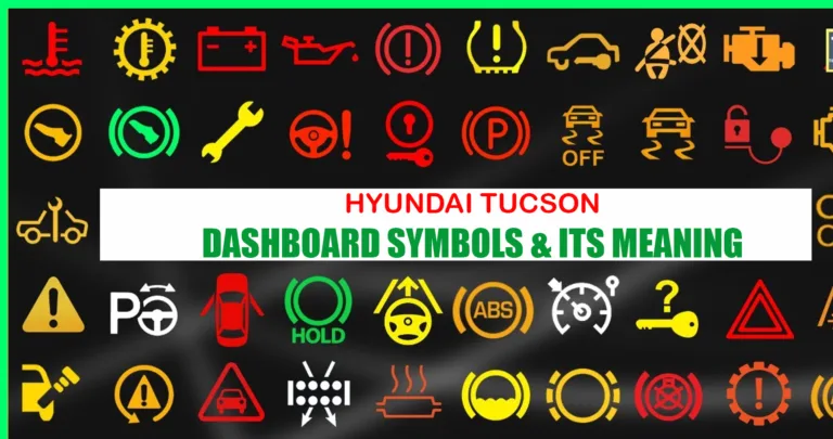 Hyundai Tucson dashboard symbols and meanings