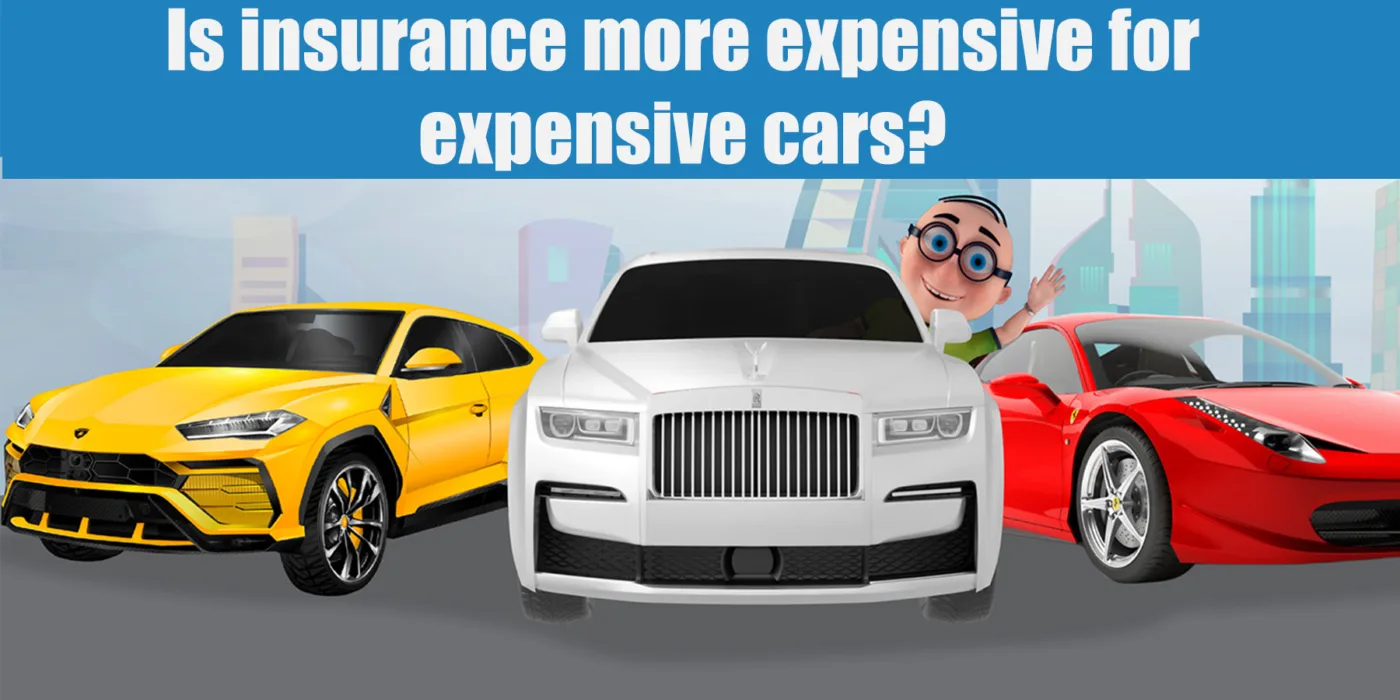 Is insurance more expensive for expensive cars?
