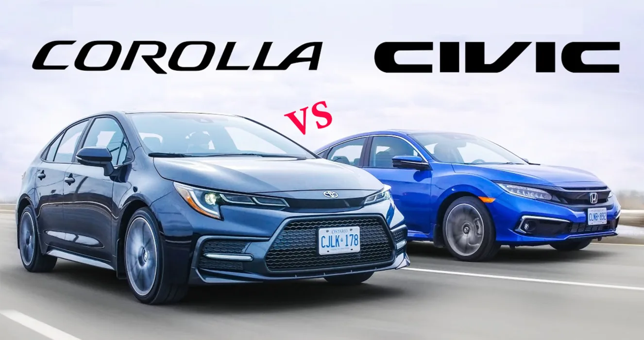 Toyota Corolla XSE vs Honda Civic EX
